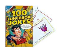 Krmoau Boîtes à lunch | 50 feuilles de jeu amusant pour les voyages | Jeu avec blagues - Pour les élèves, les réunions de famille, les fêtes, les activités d'enseignement, le camping, les roadtrips