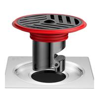 Krmoau Bouchon De Douche,Grille De Vidage en Acier Inoxydable Anti-Retour pour Évier | Accessoires pour Évier Cuisine Tuyau Égout Buanderie Et Local