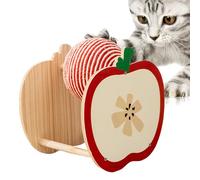 Krmoau Boule à griffer pour Chat - Sisal antidérapant résistant à l'usure interactif | Jouet Boule en Sisal pour Chat | pour Grimper, Maison, Chambre, Salon, pièce de Vie