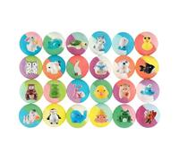 Krmoau Boules de Bain Destinées aux | 24 Pièces Moussant Doux et Rafraîchissant,Boules de Bain Effervescentes Idées Cadeau,Pour Fille Garçon Fils Fille