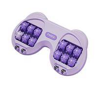 Krmoau Double rouleau de massage pour les pieds, appareil de massage d'acupunction pour les pieds, relaxation profonde des pieds, relaxation et amélioration de la