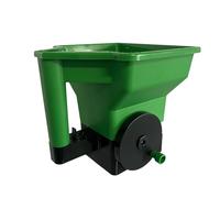 Krmoau Épandeur à main pour pelouse - Outil de jardin pour disperser les semences et les engrais pour petites surfaces pelouse, jardin, potager, parterre de fleurs