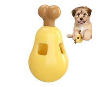 Krmoau Jouets à Friandises pour Chiens | Jouet Alimentaire pour Petit Chien - Outil de Mâchonnement en Forme de Cuisse de Poulet pour Maison et Jardin, Accessoire Interactif de Mâchonnement pour