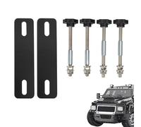 Krmoau Kit de Fixation pour Plaques de Désensablage,Montage Facile à Installer pour Traction Board - Sécurité Antivol Robuste de Remplacement pour Débutants et Passionnés