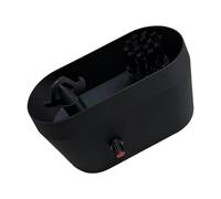 Krmoau Kit de Nettoyage pour Porte-filtre à Café - Brosse et Bac de Nettoyage | Nettoyeur Automatique pour Bac à Marc | Pour Systèmes 51 53 58 mm Entretien Quotidien Maison Bureau Après Extraction