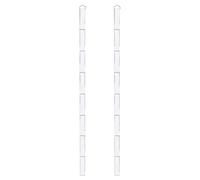 Krmoau Lot de 2 supports muraux pour serre-tête - Élastique - Multifonctionnel - Support de rangement pour serre-tête - Pour étudiantes, femmes, femmes, placards, chambres, salles de bain, chambres