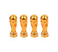 Krmoau Lot de 4 bouchons de valve de pneu - Lot de 4 trophées - Capuchons de protection de type tige de valve - Pour voiture de tourisme, moto, vélo, véhicule automobile, camion, véhicule tout-terrain
