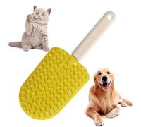 Krmoau Peigne Anti-Peluches Pour Chats | Brosse Démêloir Pour Chien | Accessoire Anti-Peluche Ergonomique Avec Manche Anti-Dérapage En Forme de Crème Glacée Pour Chiots Maisons et Salons