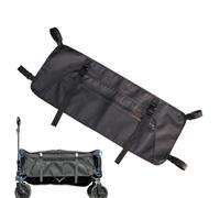 Krmoau Poche latérale pour Chariot, Poche latérale Pliable pour Chariot | Poche latérale de Transport de Grande capacité, Oxford 600D - Organisateur de Rangement de tri d'accessoires de Camping en