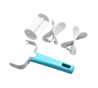 Krmoau Roulette à Pâtisserie et à Décorer,Outil de Découpe de Pâtes Portable,Cutter Roulant pour Pâte - pour Cuisine Maison Café Restaurant Pâtisserie