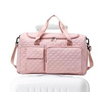 Krmoau Sac de sport pour femme, sac de fitness avec compartiment à chaussures | Avec bandoulière étendue - Sac de fitness pour homme - Séparation humide et sèche de grande capacité - Duffels avec