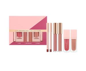 Krmoau Set de Brillant à Lèvres pour Femmes | Set de Liner Tinté Maquillage Lèvres Nourrissant,6 Pièces Hydratantes Beauté Pour Femme Moments