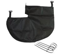 Krmoau Souffleur à feuilles sous vide, en tissu non tissé, avec fermeture éclair au fond, utilisable plusieurs fois, pour aspirateur, comme outil de jardin, cour, chemin, terrasse, balcon, pelouse