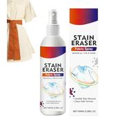 Krmoau Spray détachant pour vêtements - 120 ml - Spray nettoyant pour vêtements - Détachant pour chemises - Pour voyage, salle de bain, tapis, canapé, vêtements de bébé, chemises, linge, maison
