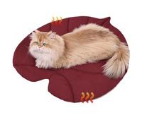 Krmoau Tapis pour Chats,70 x 65 cm Alèses Imperméables pour Chaton - Matelas Isolant Réversible pour Cage Niche Panier Sol Chiot Chat