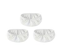 Krmoau Têtes de Lavage - Rechange Réutilisables pour Têtes de Lavage - 3 Pièces Lavables Multi-Fonction pour Nettoyage Maison Balcon Salle de Bain Séjour Chambre Cuisine