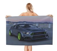 Kroity Serviette de Plage de Voiture Large Bath Towel Serviette de Plage Microfibre Bon pour Les Voyages à la Plage Baigner (A14,70x140CM)