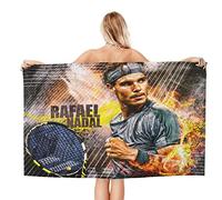 Kroity Serviette de Plage Rafael Nadal Serviette de Bain Serviette de Plage Microfibre Bon pour Les Voyages à la Plage Baigner (A3,90x180CM)