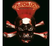 Krokus – Headhunter – LP 180 g vinyle marbré argent/noir – 40e anniversaire – Éd. limitée (2023)
