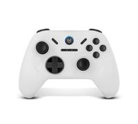 Krom Kadoer Blanc Bluetooth/USB Manette de jeu Analogique/Numérique Android, Nintendo Switch, Nintendo Switch 2, PC, iOS