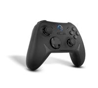 KROM KADOER - Manette sans fil Bluetooth 5.0, 15 boutons, 4 niveaux de vibration double, 187 grammes, indicateur LED du niveau de batterie, compatible avec PC/Switch/Switch 2/iOS/Android