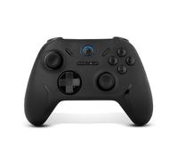 KROM KADOER - Manette Gaming Sans Fil, Joysticks de Haute Précision, Bluetooth 5.0, 2.4 GHz et Filaire, Batterie Lithium 600 mAh, Compatible PC, Switch, Android et iOS - Noir