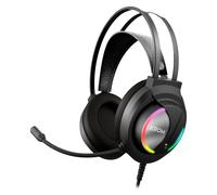 Krom Kappa Casque Avec fil Arceau Jouer Noir