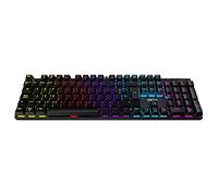 KROM KASIC - Clavier mécanique de jeu, RGB Rainbow, mode jeu, échange de touches WASD et directionnelles, Windows, USB, disposition espagnole, noir
