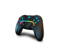 Krom Gaming Manette sans fil Kayros – RGB, boutons arrière configurables, macros – Noir