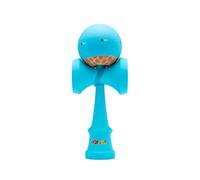 KROM Kendama KOLOR Bleu - Kendama avec revêtement en Caoutchouc, Forme 2GOOD, Ken érable et tama de hêtre