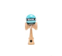 KROM Kendama MIKRO Bleu ciel - Mini kendama en bois de hêtre - Entièrement jouable - Format de poche - Pour débutants et professionnels