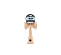 KROM Kendama MIKRO Noir - Mini Kendama en bois de hêtre - Entièrement jouable - Format de poche - Pour débutants et professionnels