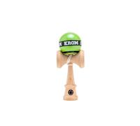KROM Kendama MIKRO Vert clair - Mini kendama en bois de hêtre - Entièrement jouable - Format de poche - Pour débutants et professionnels