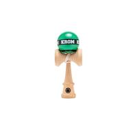 KROM Kendama MIKRO Vert foncé - Mini kendama en bois de hêtre - Entièrement jouable - Format de poche - Pour débutants et professionnels