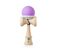 KROM - Kendama Pro Pop Violet - Bilboquet Japonais - Jouet en Bois pour Adulte et Enfant - Pack : Ficelle de Rechange + Stickers offerts