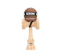 KROM Kendama STROGO Neapolitan Chocolate - Krom Kendama en Bois pour débutants et Joueurs avancés - Bilboquet Japonais intérieur/extérieur - Bilboquet Enfant et Bilboquet Bois Adulte