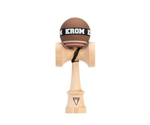 KROM Kendama STROGO Neapolitan Chocolate - Krom Kendama en Bois pour débutants et Joueurs avancés - Bilboquet Japonais intérieur/extérieur - Bilboquet Enfant et Bilboquet Bois Adulte