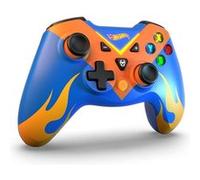 Manette de jeu sans fil Hot wheels rétroéclairée