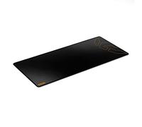 KROM KNOUT XL - Tapis de souris de jeu pour souris d'ordinateur, Dimensions : 900x350x3mm, Surface lisse et douce, Base en caoutchouc, Noir