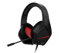 KROM KOPA Move - Casque Gaming Stéréo avec Haut-parleurs de 50 mm, Micro Omnidirectionnel, Contrôle du Volume et Mute sur Casque, Arceau Léger et Réglable, Connexion Jack 3,5 mm - Noir