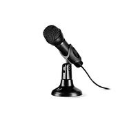 KROM KYP - Microphone de jeu, omnidirectionnel, jack 3,5 mm, noir