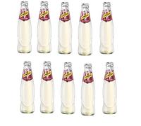 Krombacher Schweppes Lot de 10 bouteilles de boisson rafraîchissante au gingembre 0,2 l dans une bouteille en verre