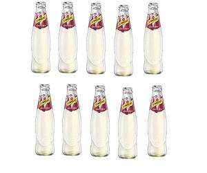 Krombacher Schweppes Lot de 10 bouteilles de boisson rafraîchissante au gingembre 0,2 l dans une bouteille en verre