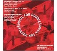 Krommer - Cto, OP.35 for 2 Clarinets/Saint-Saens/Martinu