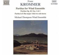 Partitas pour ensemble à vents en mi bémol majeur / op.45, en si bémol majeur / op.45 et en mi bémol majeur pour 2 cors solos