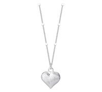 Kronabelle Collier cœur en argent sterling plaqué or 18 carats, sans nickel, livré dans une boîte cadeau avec chaîne réglable