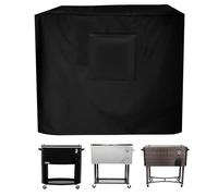 Kronabelle Housse de chariot isotherme imperméable pour une utilisation en extérieur, convient aux chariots à boissons de 80 à 100 litres, Oxford 420D, 94,4 x 50,8 x 91,4 cm