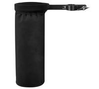 Kronabelle Sac de rangement pour baguettes avec pince en métal, toile imperméable, 8,9 x 26,7 cm, support universel pour accessoires de percussion pour batteurs