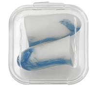 Kronabelle Sleep and Travel Lot de 20 bouchons d'oreille en polyuréthane, bicolores, 1 x 1,5 cm, antibruit, lent, en forme de cloche anti-ronflement