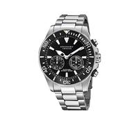 Kronaby Montre Connectée Hybride Homme Acier - Analogique Intelligent - Étanche 20 ATM - Musique, Pas, Notifications - S3778/2 Diver